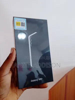 New Samsung Galaxy S25+ 256 GB Black