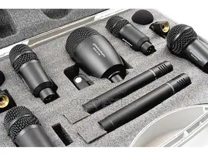 7 Sets of Drums Shure Mics