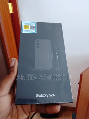 New Samsung Galaxy S24 128 GB Black