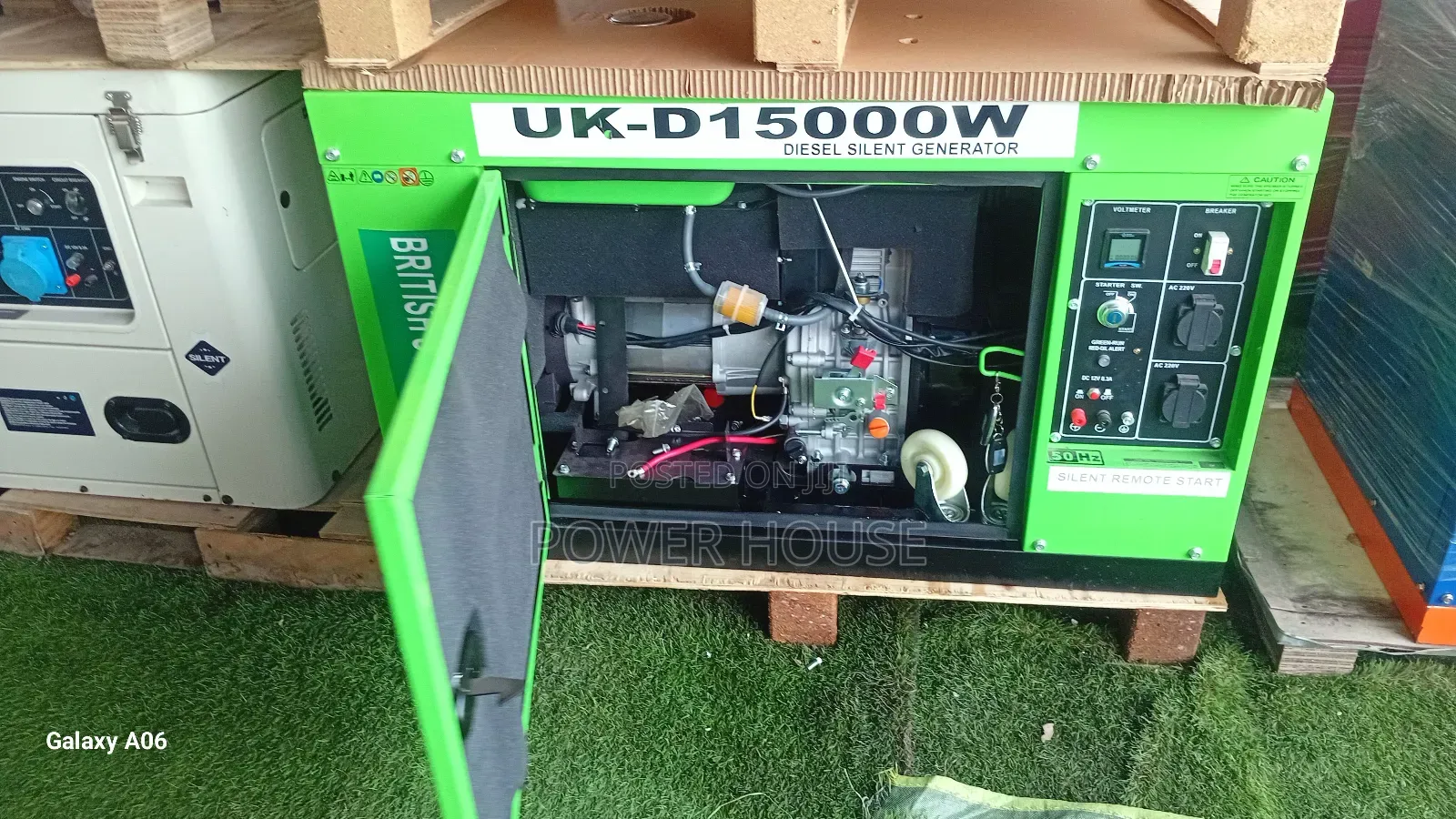 Perkins Diesel Generator 15kva Low Noise System