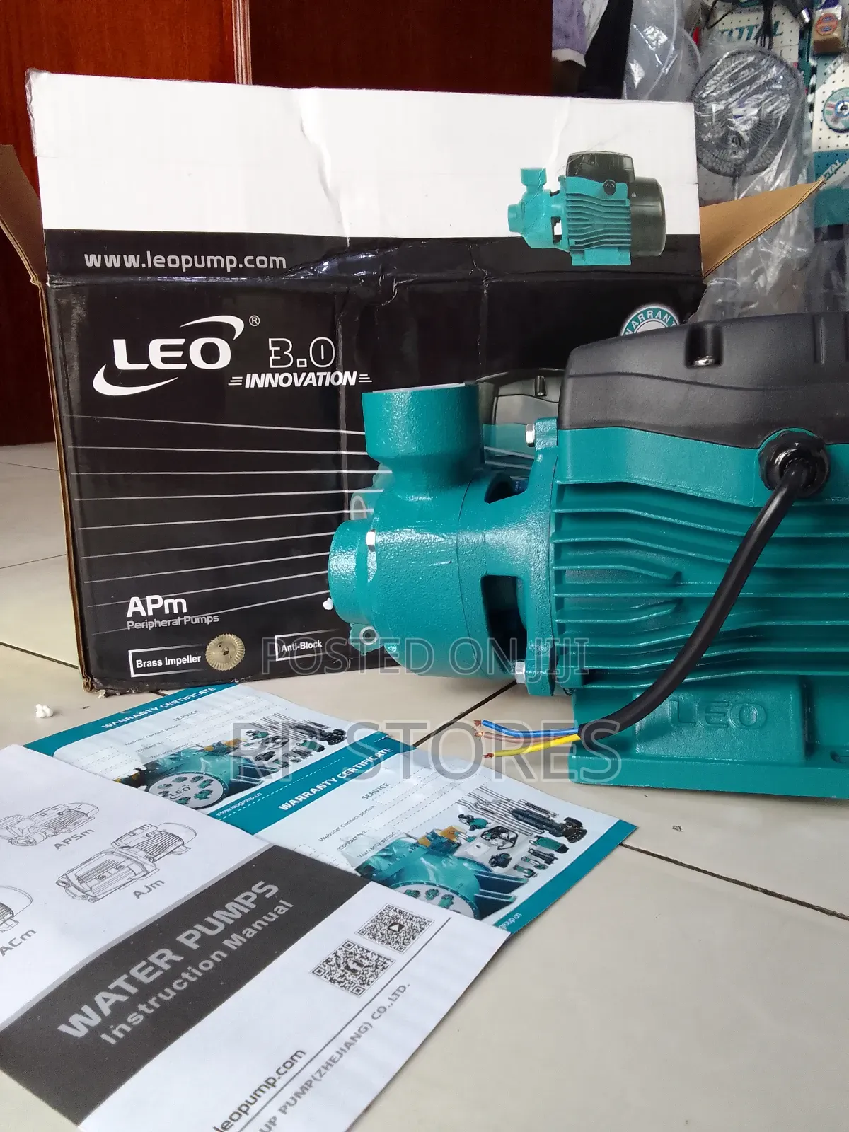 Leo 0.5hp Water Pump / Electric
