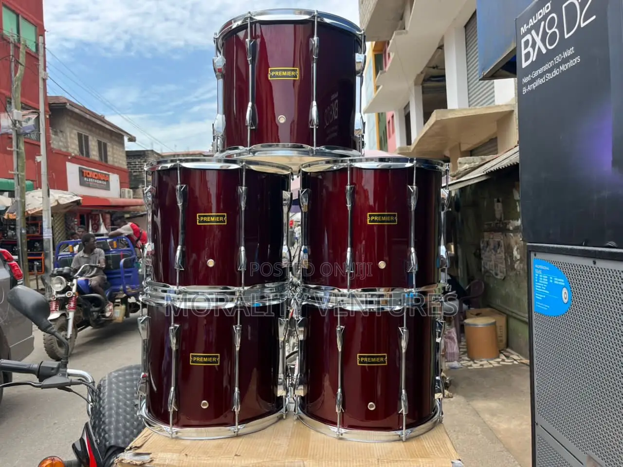 Premier Marching Drum Set