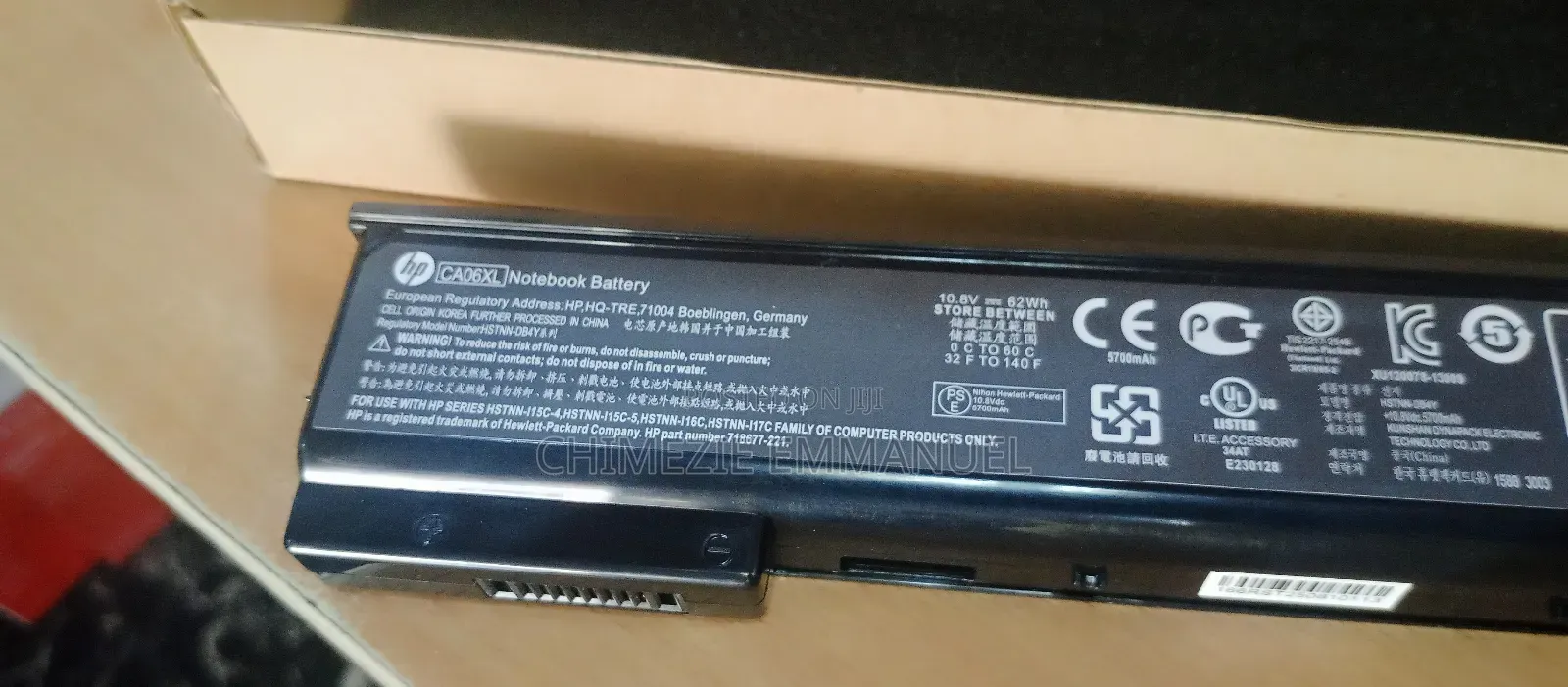 Hp Battery Cao6 Original