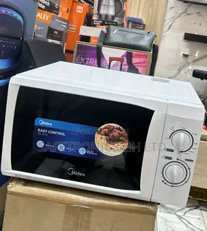 Perfect Boxed White Midea 20 Liters Countertop Microwave