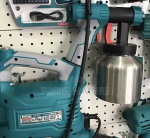Total 550w Electric Spray Gun (Stainless Steel Can)