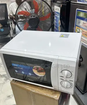 Accessible Fast Countertop Midea 20 Liters White Microwave Oven