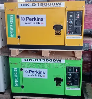 Perkins 15kva Heavy Duty Diesel G%Enera%Tor With Remote
