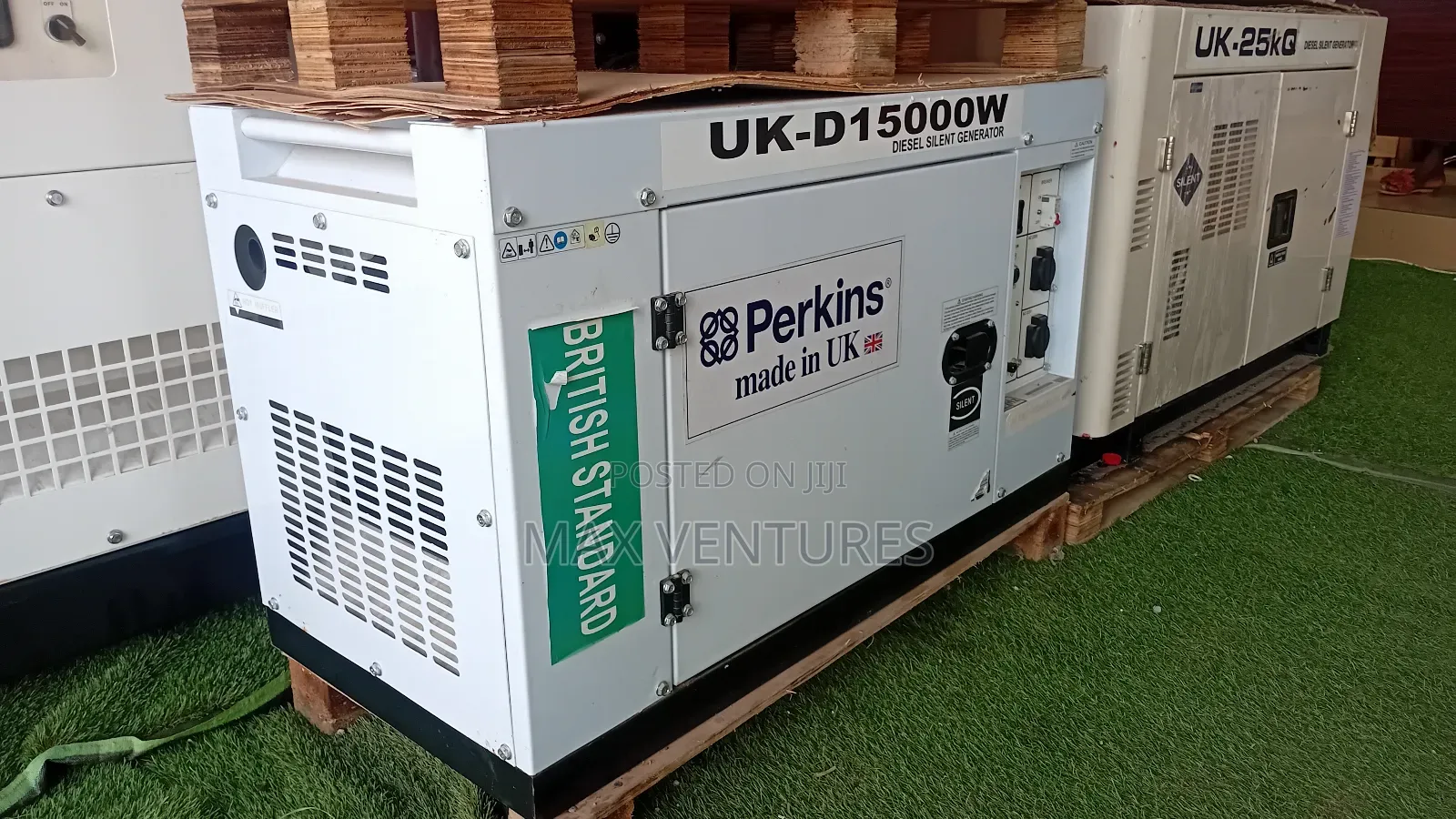 Perkins 15kva Ind%Ustrial Die<Sel Generator (Remote)