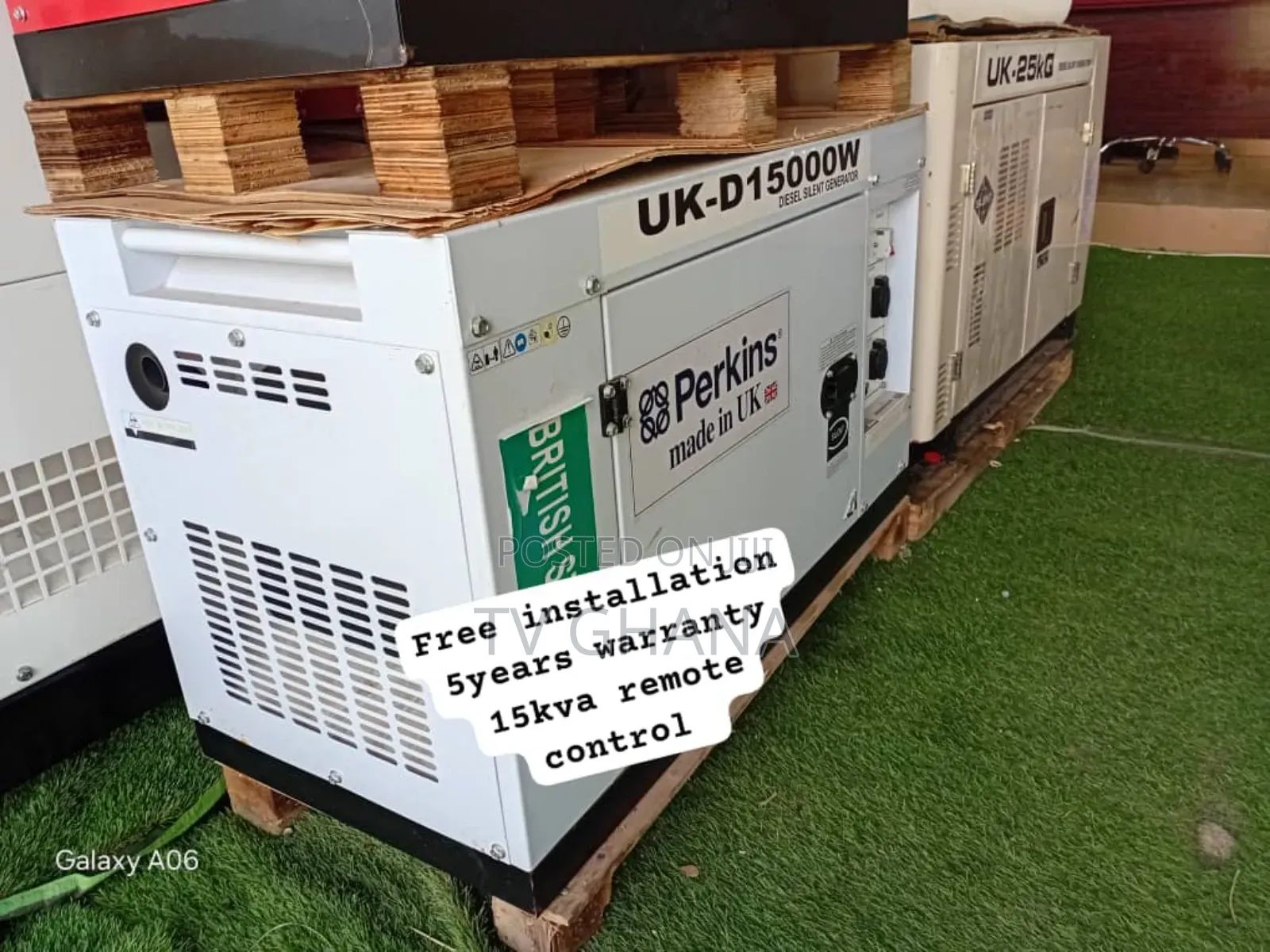 Perkins 15kva Silent Diesel Gen – Remote Start Feature