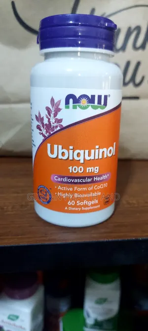 Now Foods, Ubiquinol 100mg, 60 Softgel ( Cardio and Fertility)