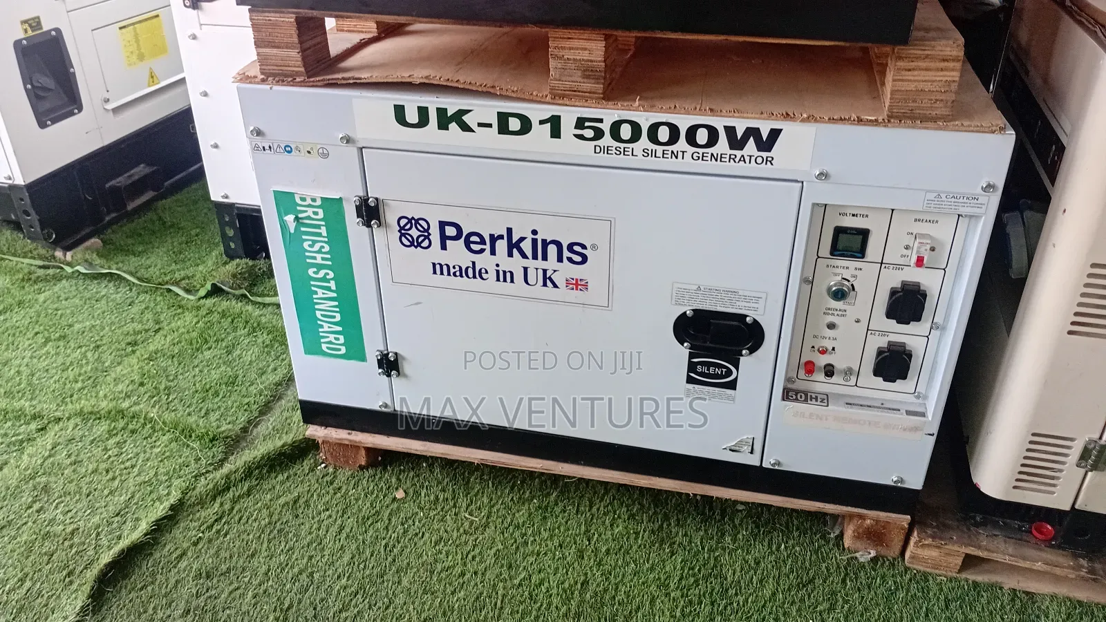 Perkins 15kva Diesel Generator With Rem_ote C!Ontrol