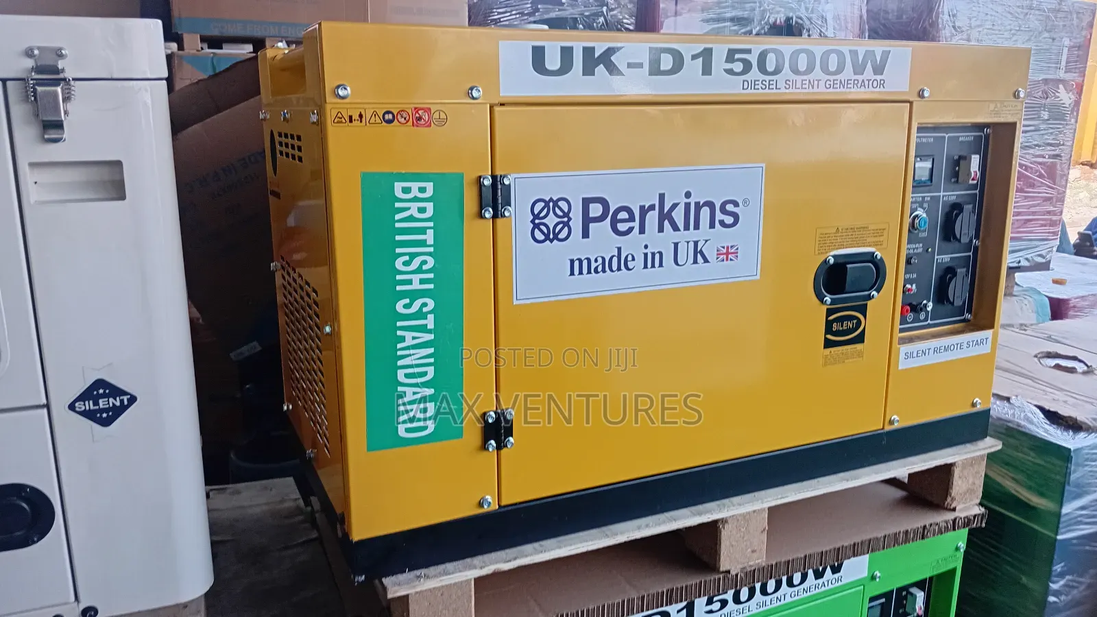Perkins 15kva Heavy Duty Diesel Generator With Remote