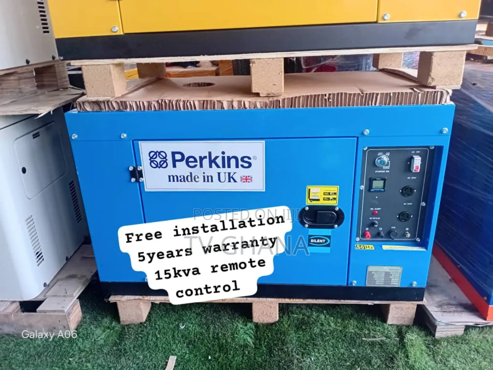 Perkins 15kva Diesel Generator – Smart Control, Strong Power