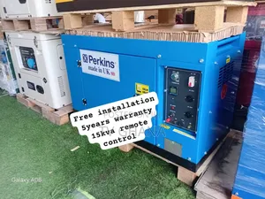 Perkins 15kva Diesel Generator – Remote Start, Low Noise