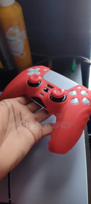 Ps5 Protective Controller Cover Skins + 2 Free Thumbstick Cover Sets