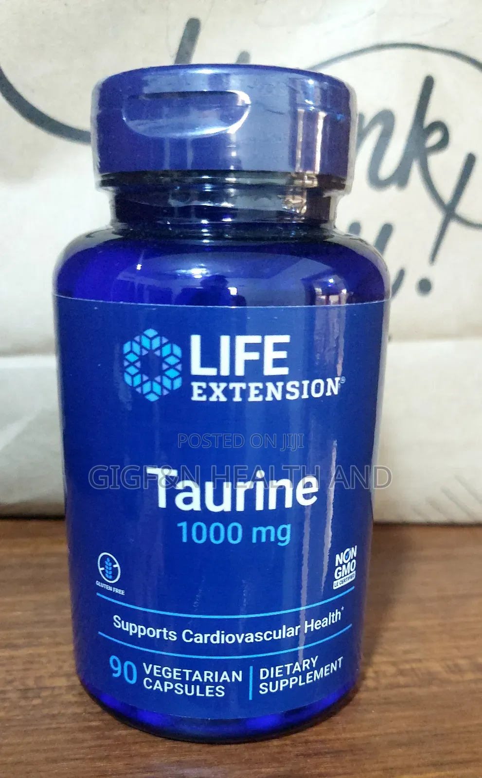 Lifeextensions, Taurine 1000mg, 90 Caps( Bp Glucose)