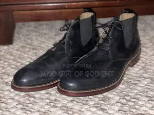 Aston Ereidia Men Leather Upper Rubber Sole Ankle Chukka From U S.