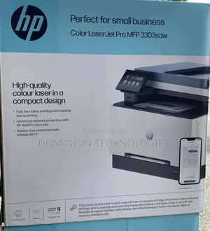 Hp Color Lasrjet Pro Mfp 3303sdw Printer / Print/Scan/Copy