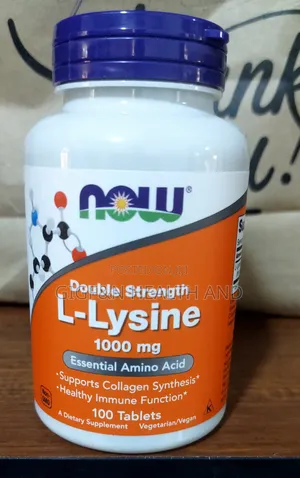 L-lysine, 1000mg, 100 Tablets (Support Collagen& Sleep)
