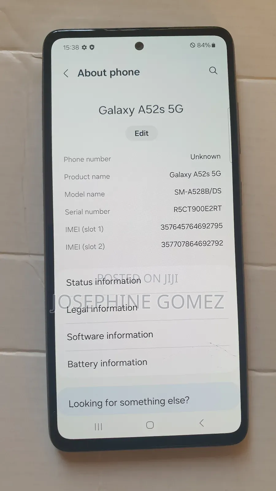 Samsung Galaxy A52s 5G 128 GB Black