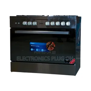 Midea 5 Burners Gas Cooker With Oven and Grill