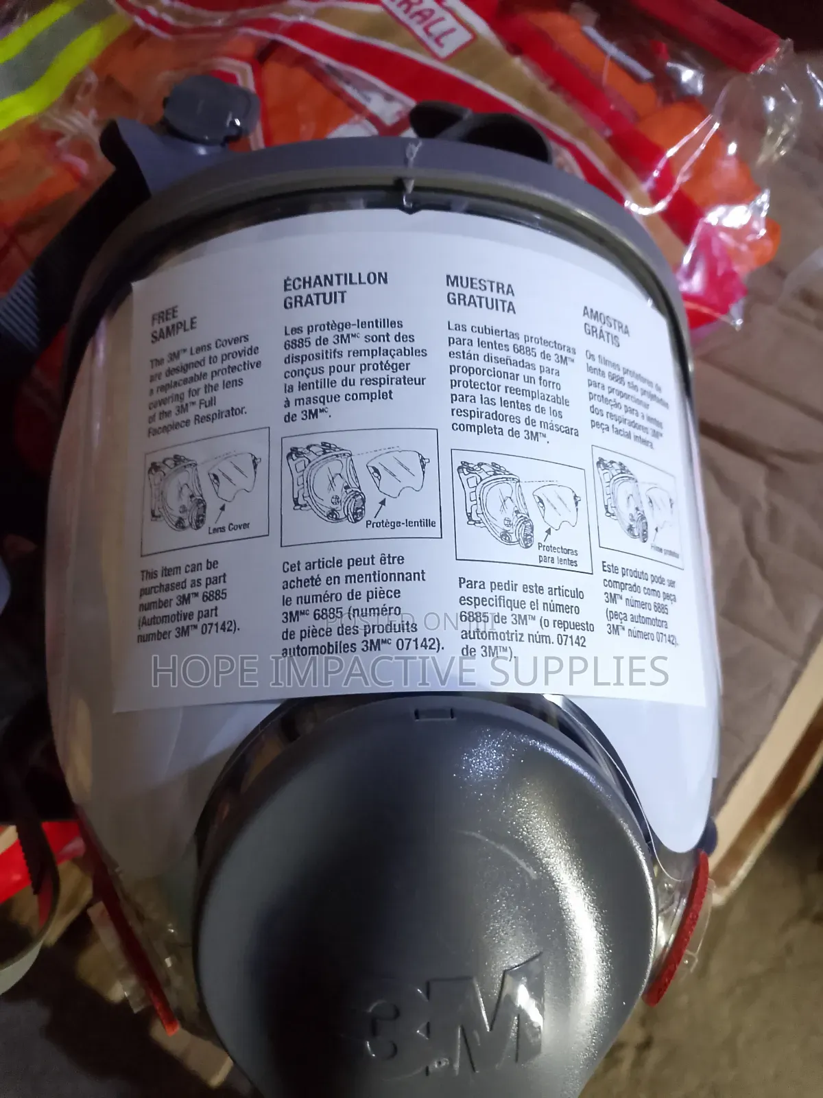 3m (6800) Full Face, Medium Mask Complete Moyen