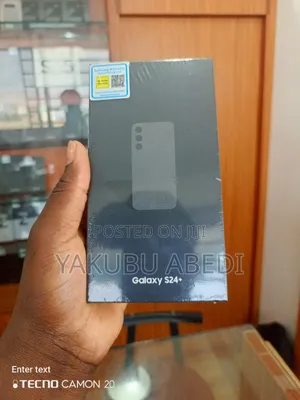New Samsung Galaxy S24 Plus 256 GB Black