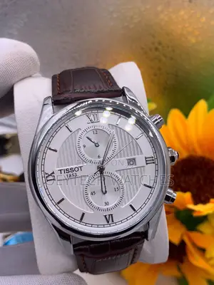 Simple Analog Leather Watch for Corporate ( Tissot)