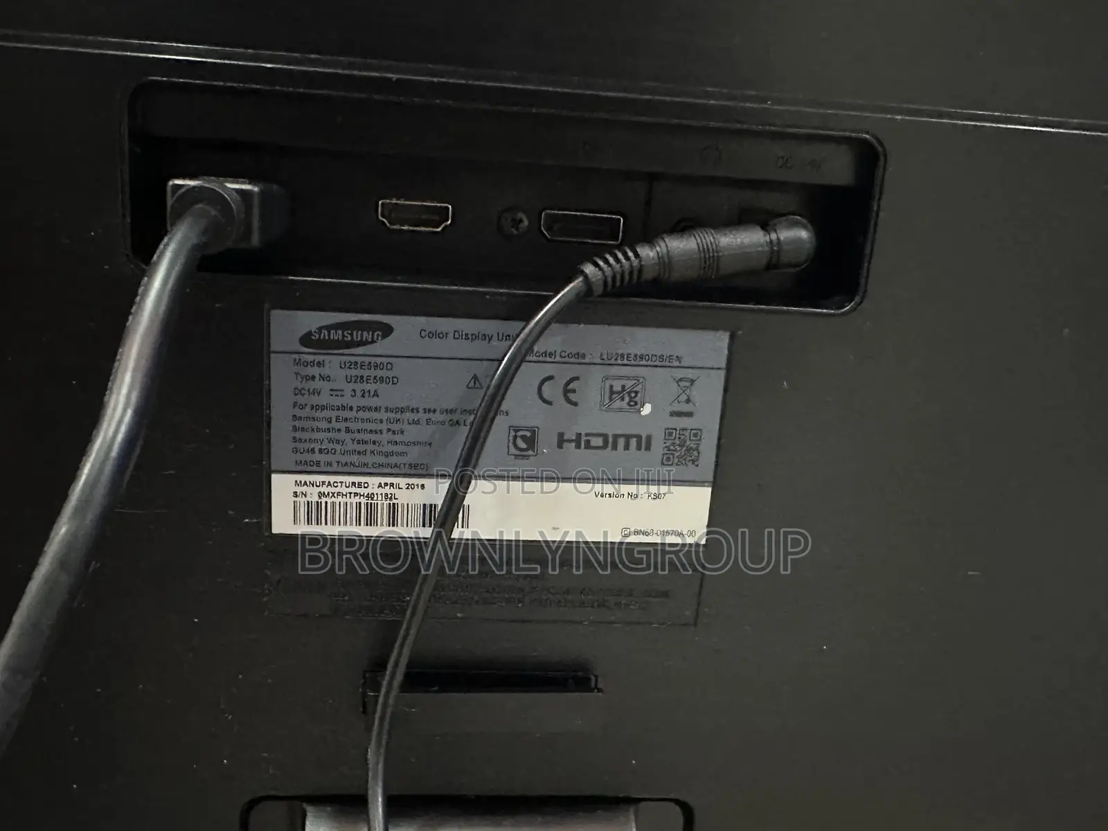 Samsung U28e590d Series 28” Led Uhd