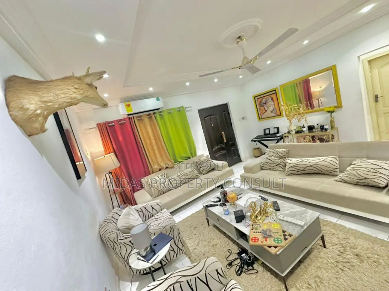 Furnished 2bdrm House in Adom City Estate, Community 25 for sale