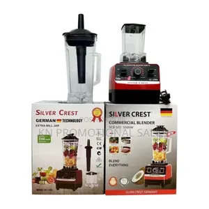 2 In 1 Double Cup Silver Crest Blender