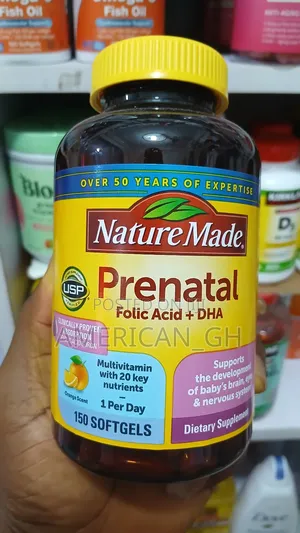 Nature Made Parental Folic Acid + Dha, 150 Softgels