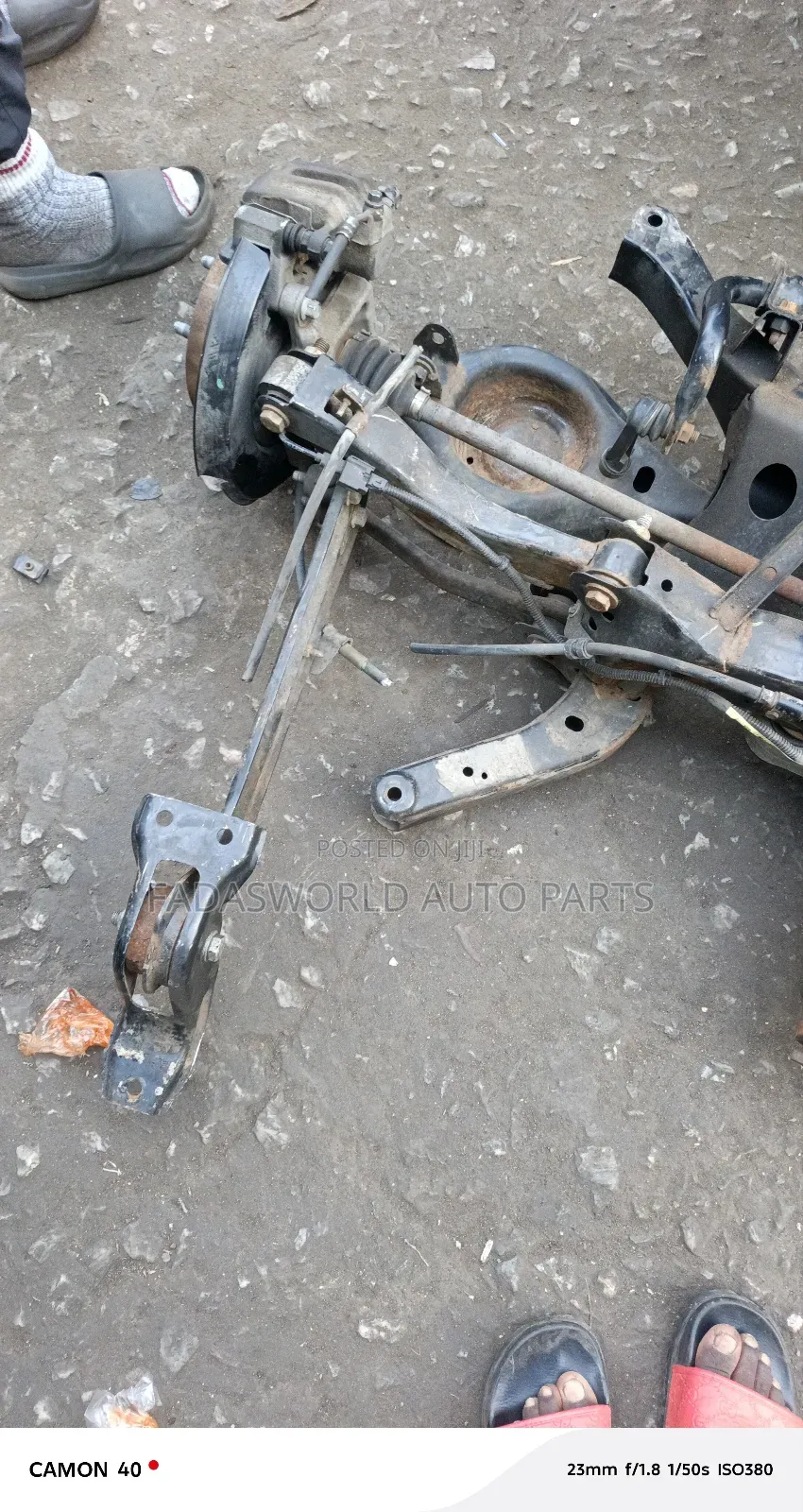 Equinox/Saturn Vue Back Axle Complete
