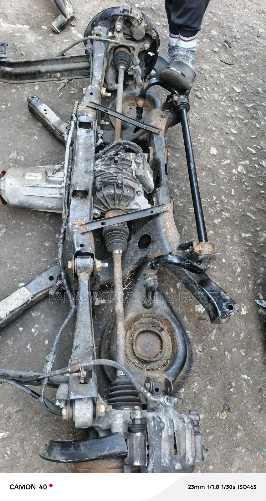 Equinox/Saturn Vue Back Axle Complete