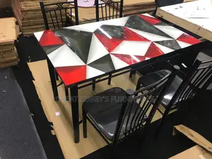Glass Top Dining Set