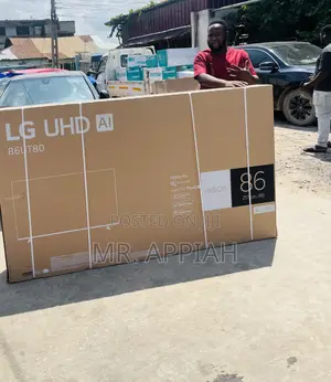 Shop Original Lg 86ur81003 86” Uhd Smart Television(Black) 