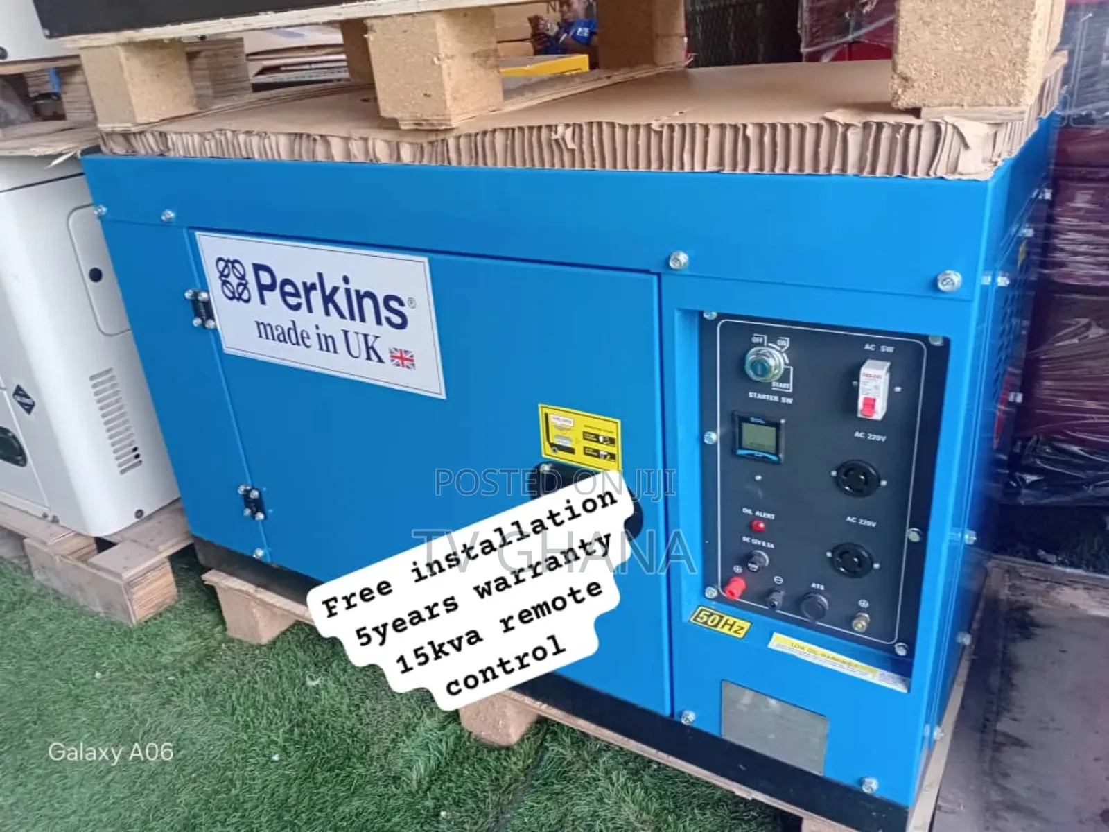 Perkins 15kva Silent Diesel Gen – Remote Control Operation