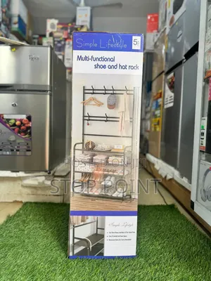 Multifunctional Shoe and Hat Rack