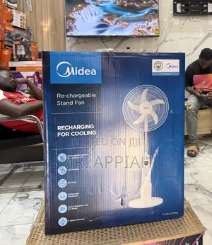 High Quality Midea 18 Inch Rechargeable Standing Fan 