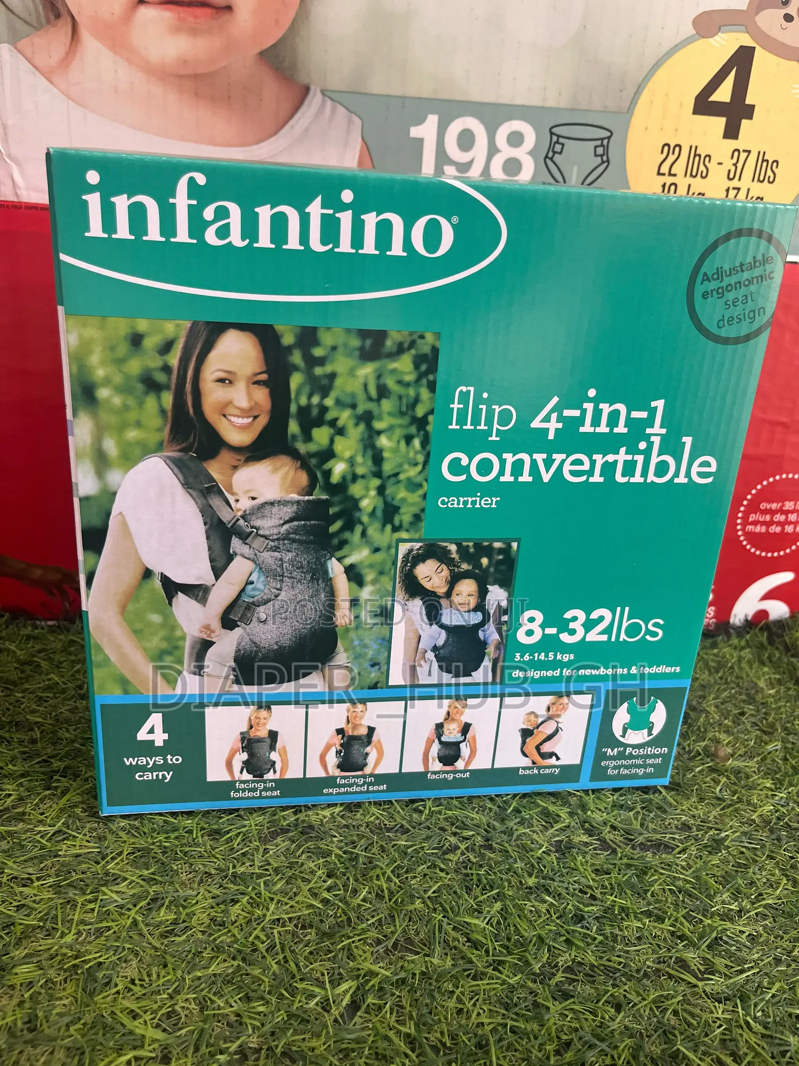 Infantino Flip Advanced 4-in-1 Baby Carrier -