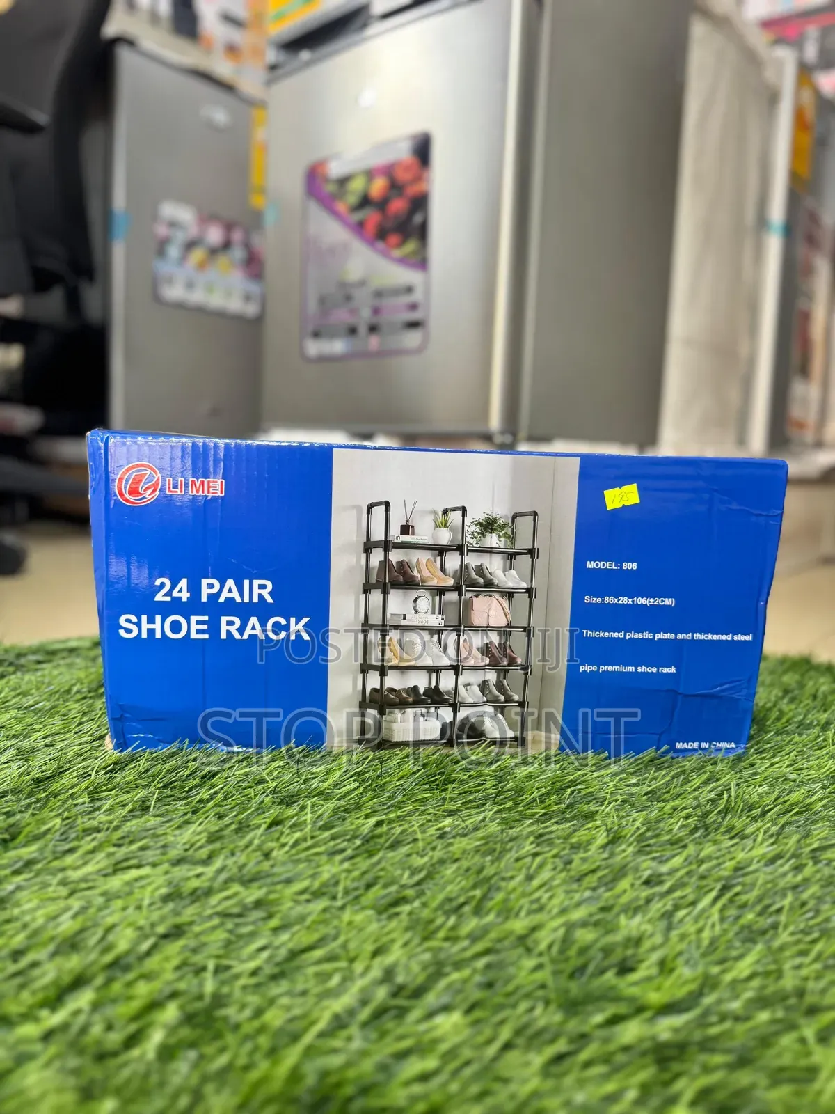 Quality 24 Pair Shoe Rack