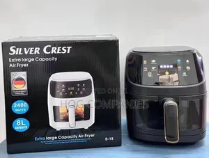 8l Silver Crest Extra Large Healthy S-18 Air Fryer