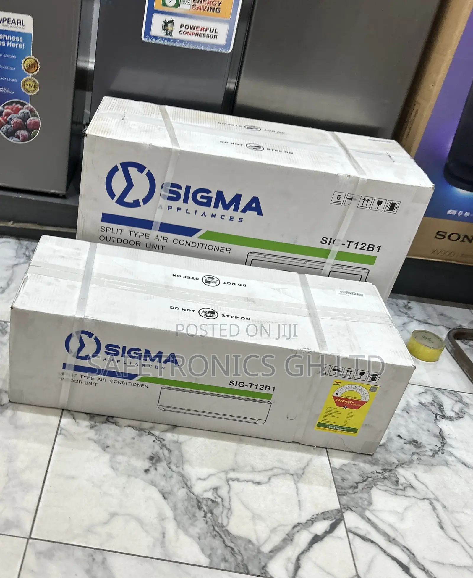 Long Lasting New Sigma 2.0 Horsepower Electric White Ac