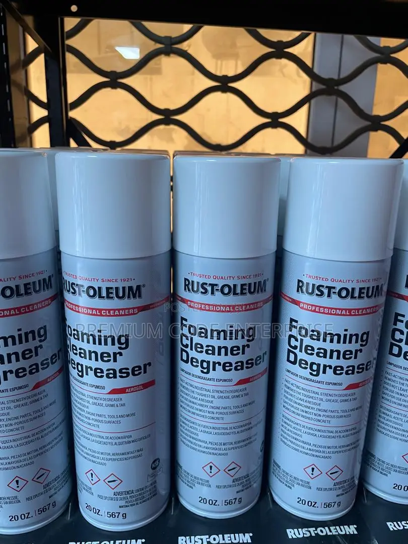 Professional Foaming Cleaner Degreaser – Heavy-Duty Oil Dirt Remover