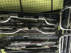 Side Steps and Bumper Shield for All Cars