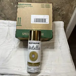 Metallic Gold Spray Paint – Brilliant Decorative Metallic Finish