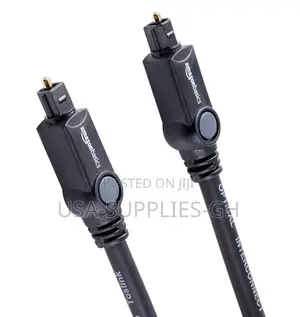 Amazon Basics Toslink Digital Optical Audio Cable 10ft / 3M From Usa