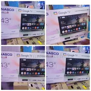 Nasco 43 Inch Frameless Smart Android Google Tv