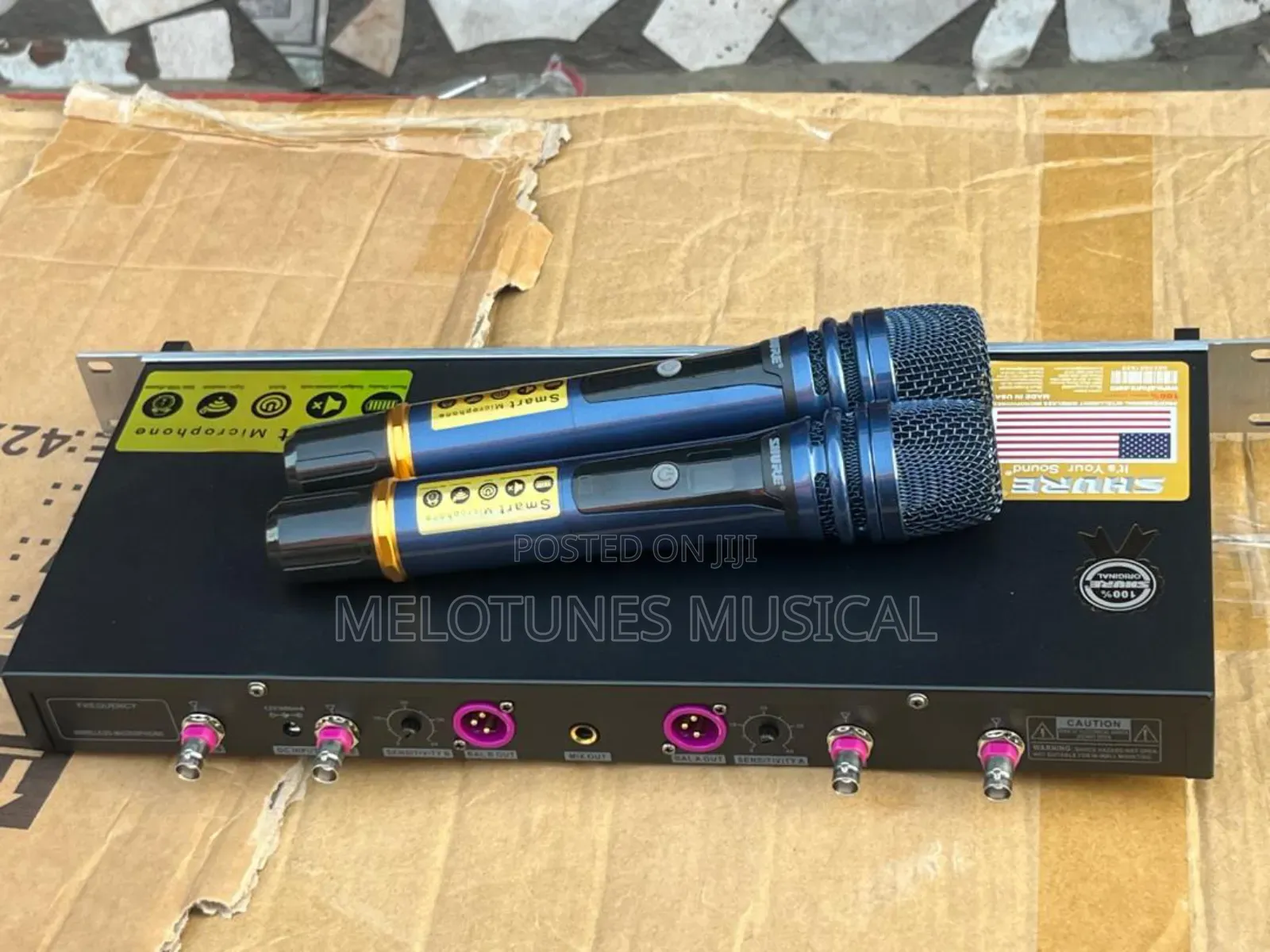 Shure Ugx30 Dual Wireless Microphone