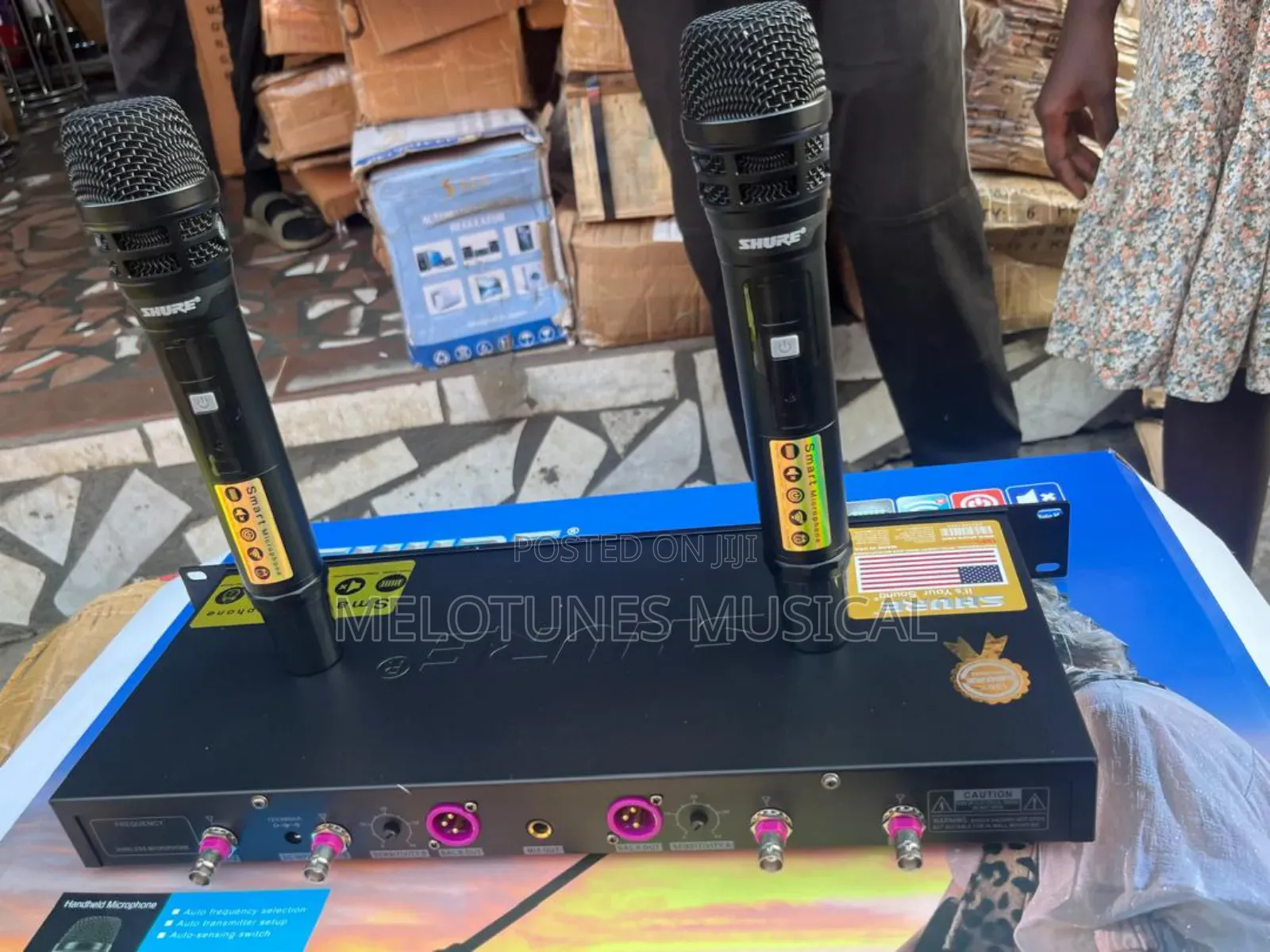 Shure Ugx 23 Wireless Professional 2in1 Microphone
